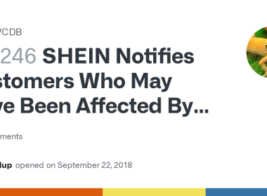 SHEIN Notifies Customers Who May Have Been Affected By Data Breach