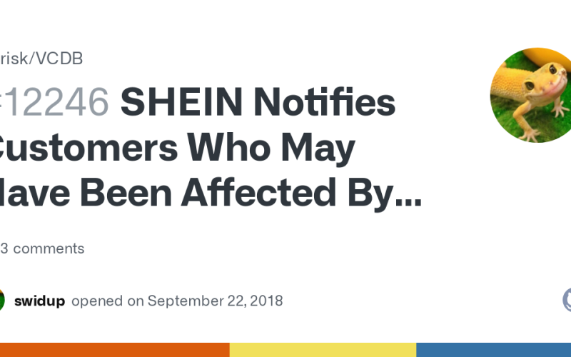 SHEIN Notifies Customers Who May Have Been Affected By Data Breach